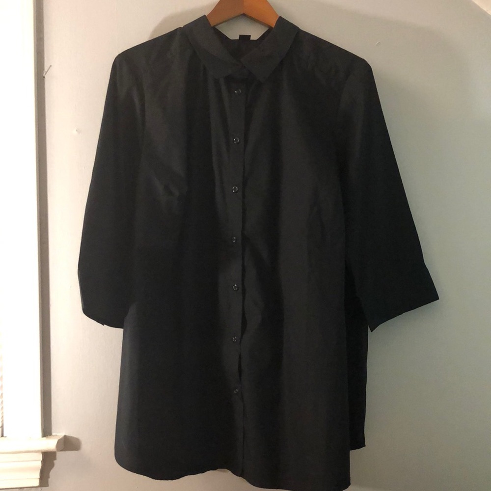 Roamans dress blouse, 3/4 sleeve
